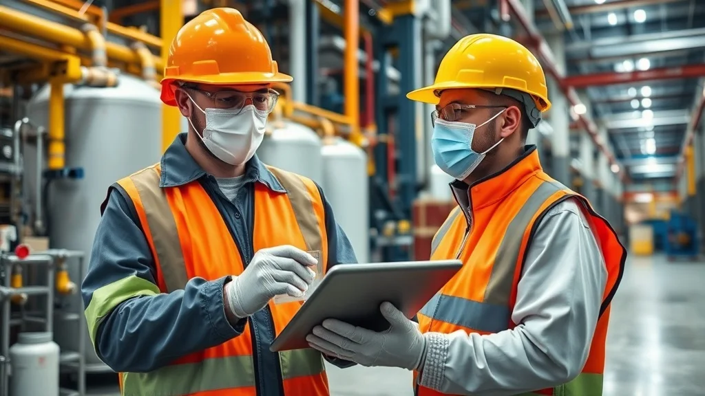 Ispezione sicurezza impianto chimico