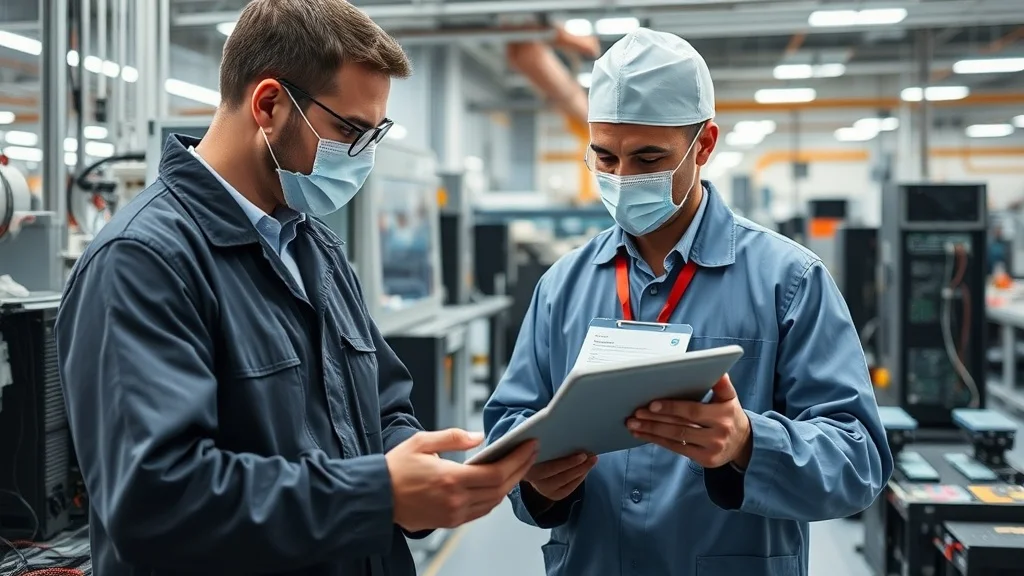 Controllo qualità componenti elettronici