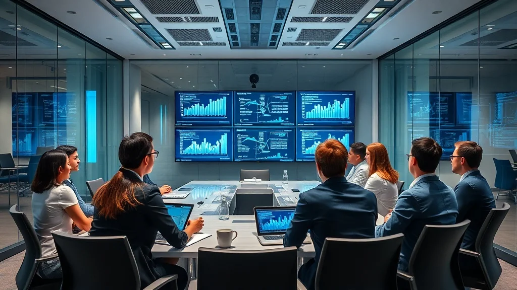 Team di consulenti che analizza rischi aziendali