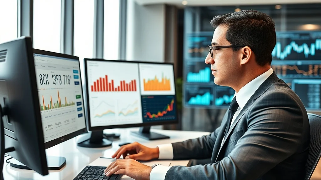 CFO che analizza rischi finanziari