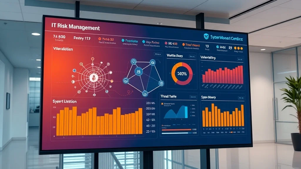 Dashboard IT Manager per gestione rischi informatici