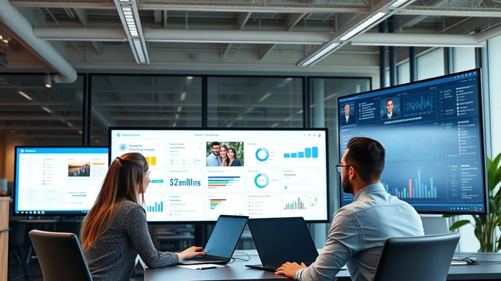 Team con piattaforma Risk Management